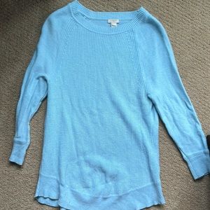 Light blue jcrew sweater